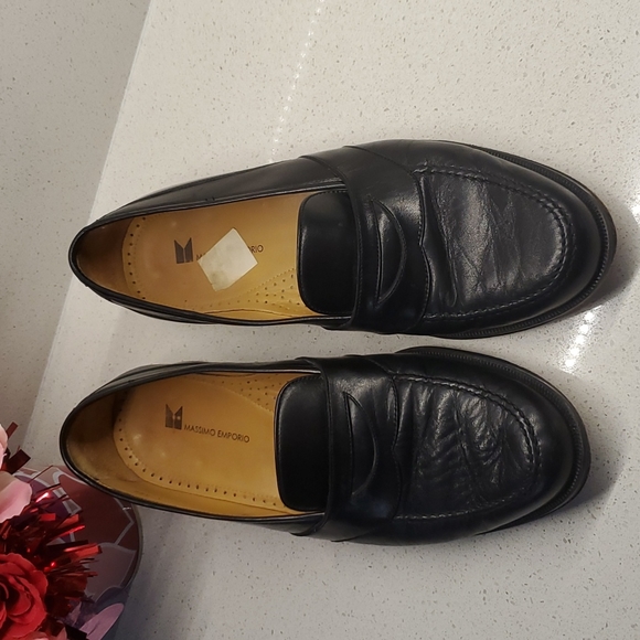 Mens MASSIMO EMPORIO loafers (sz 9M) - Picture 4 of 11